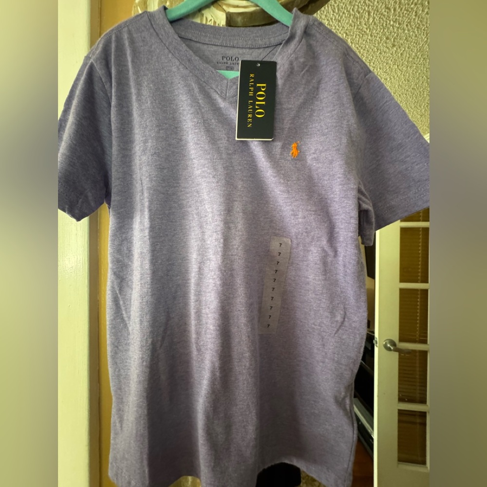 Ralph Lauren Polo boys v-neck t-shirt.